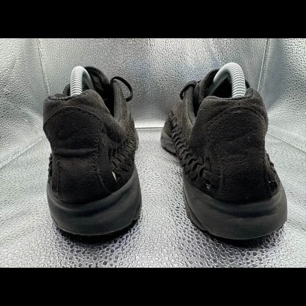 Size 9.5 - Nike Mayfly Woven Triple Black Mens Low Top Sneaker Shoes 833132-003‎
